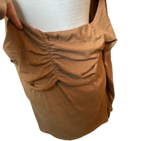 Revolve Top Womens 1x Nude LNA Easton Bracken Halter Grunge Casual Party Club - Picture 9 of 11